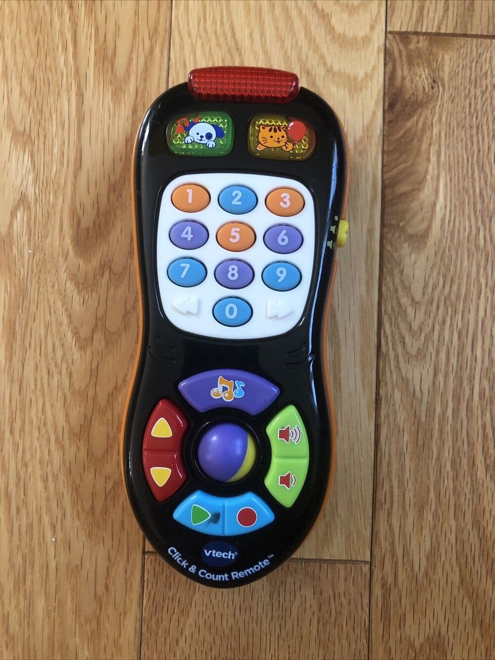 VTech Click and Count Remote Baby Toy Play Sing Learn Pretend Electronic Tested